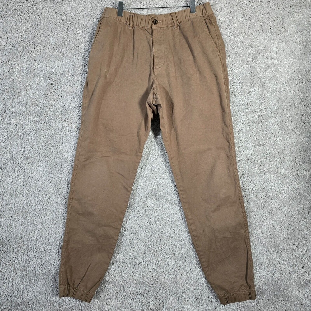 Bear Bottom Mens Tapered‎ Jogger Pants Size LT Brown Casual Lounge Travel